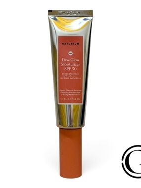 Naturium Dew-Glow Moisturizer SPF 50 Invisible Untinted 1.7 fl oz 50ml NWOB